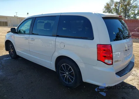 2016 Dodge Grand Caravan Se Plus from USA, damaged, VIN 2C4RDGBG3GR251481